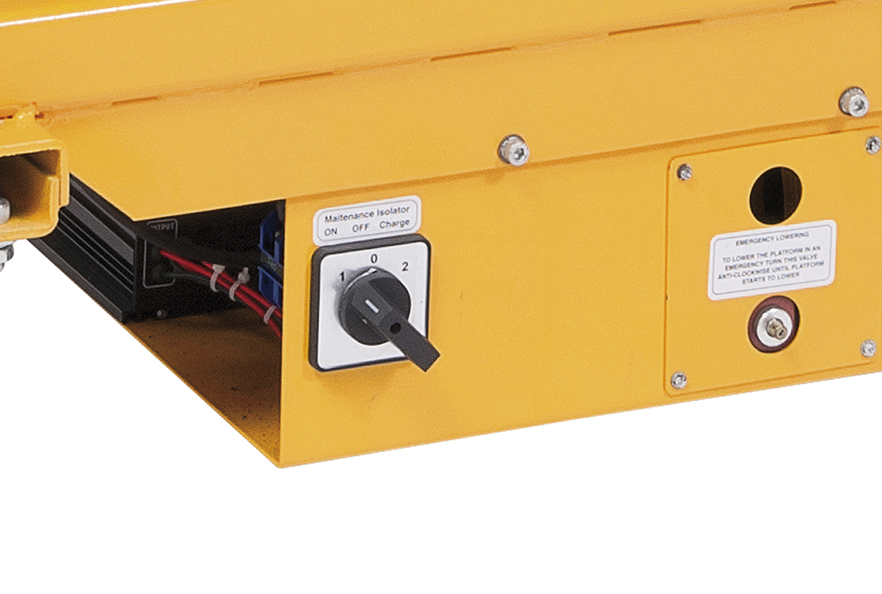 Semielektrischer Doppelscherenhubtisch ES 300 D