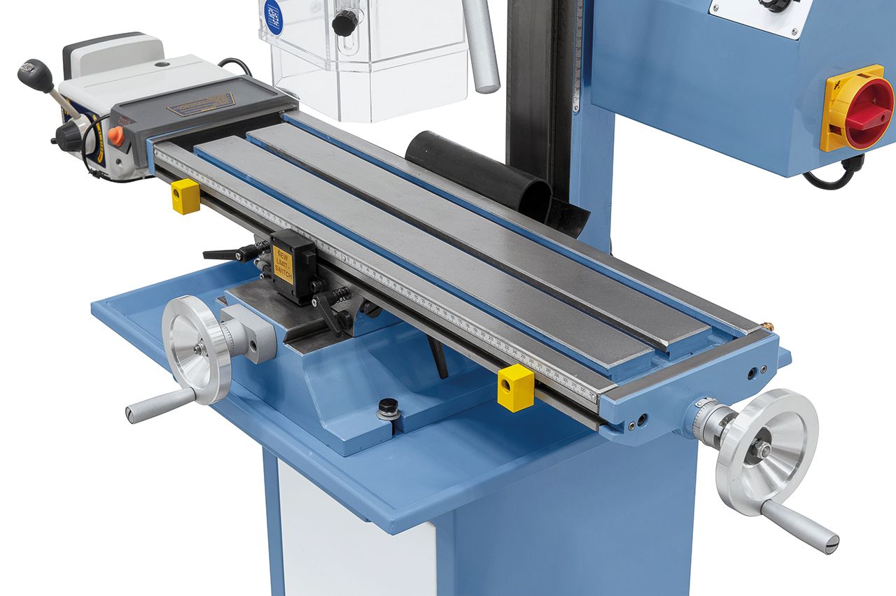 Bohr- und Fräsmaschine KF 26 L Top mit Vorschub
