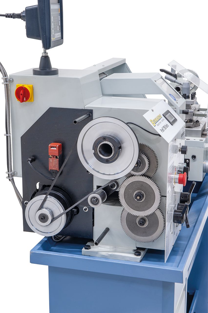 Leit- und Zugspindeldrehmaschine Profi 750 Vario / 230 V inkl. 2-Achs Digitalanzeige ES-12 V