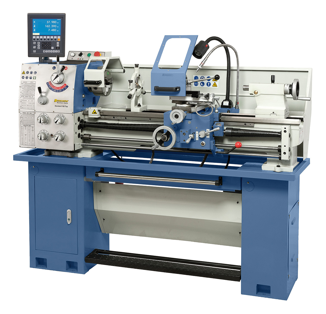 Leit- und Zugspindeldrehmaschine Standard 165 Top inkl. 3-Achs-Digitalanzeige ES-12 V *