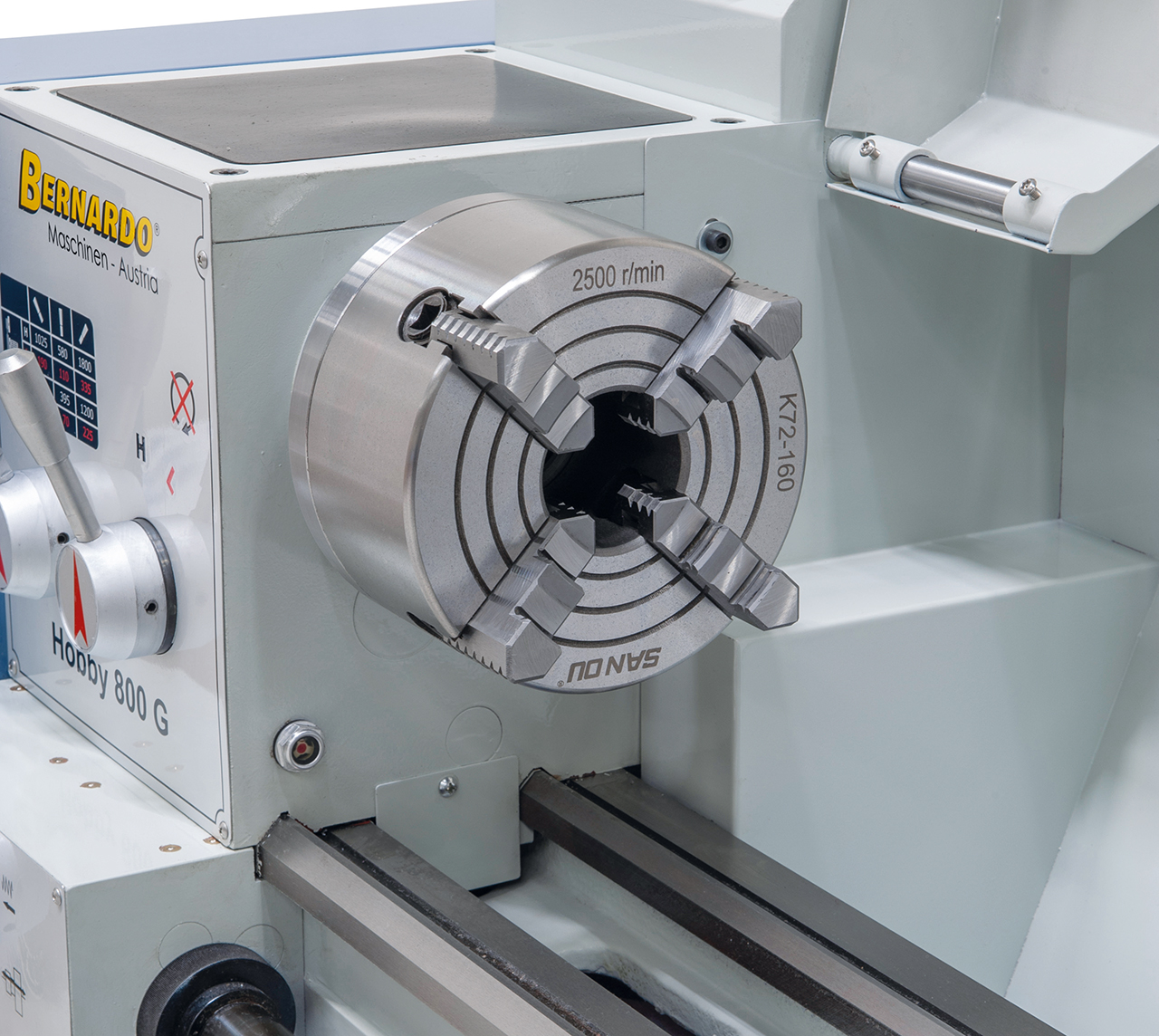 Leit- und Zugspindeldrehmaschine Hobby 800 G / 400 V