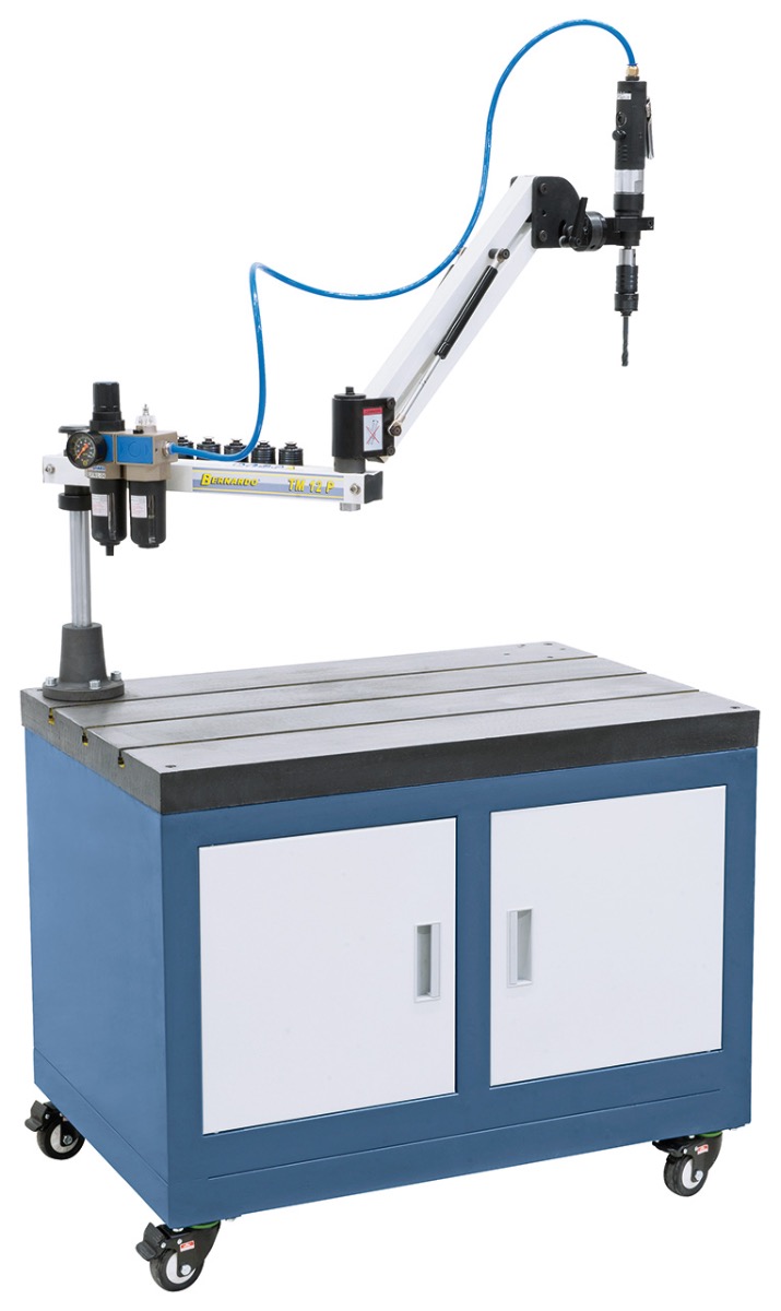 Pneumatische Gewindeschneidmaschine TM 12 P / R 1000