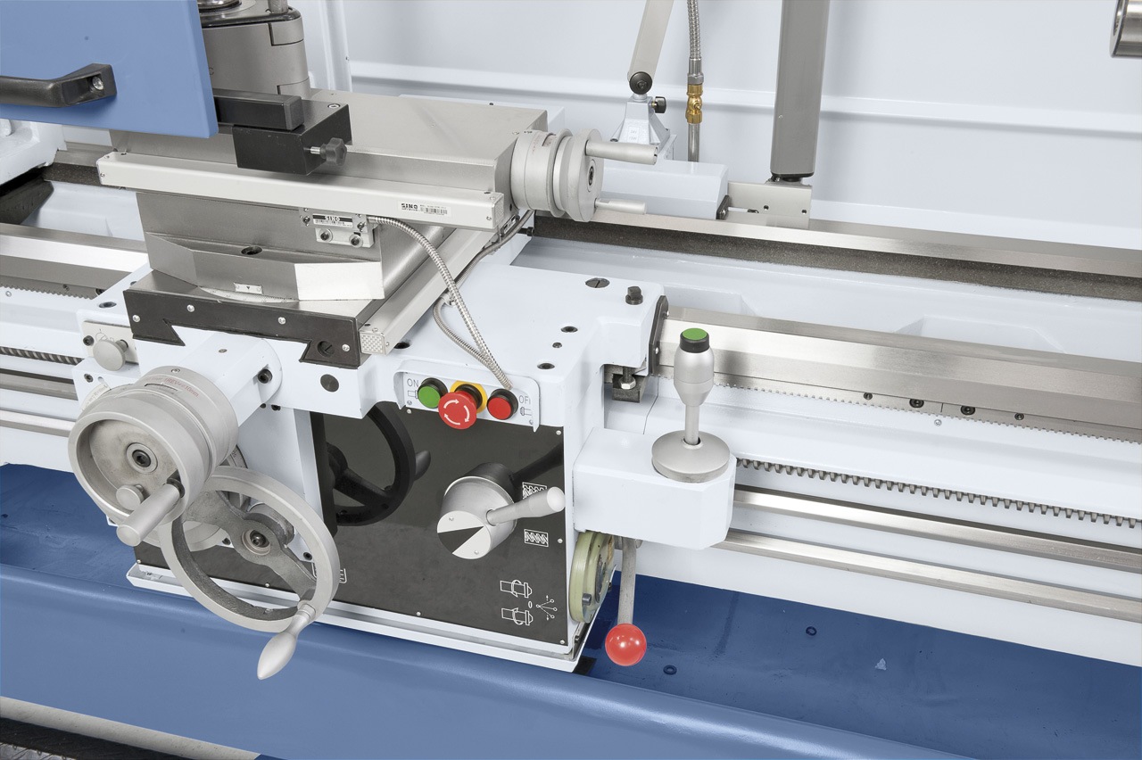 Produktionsdrehmaschine Titan 660 x 1500 inkl. 3-Achs-Digitalanzeige *