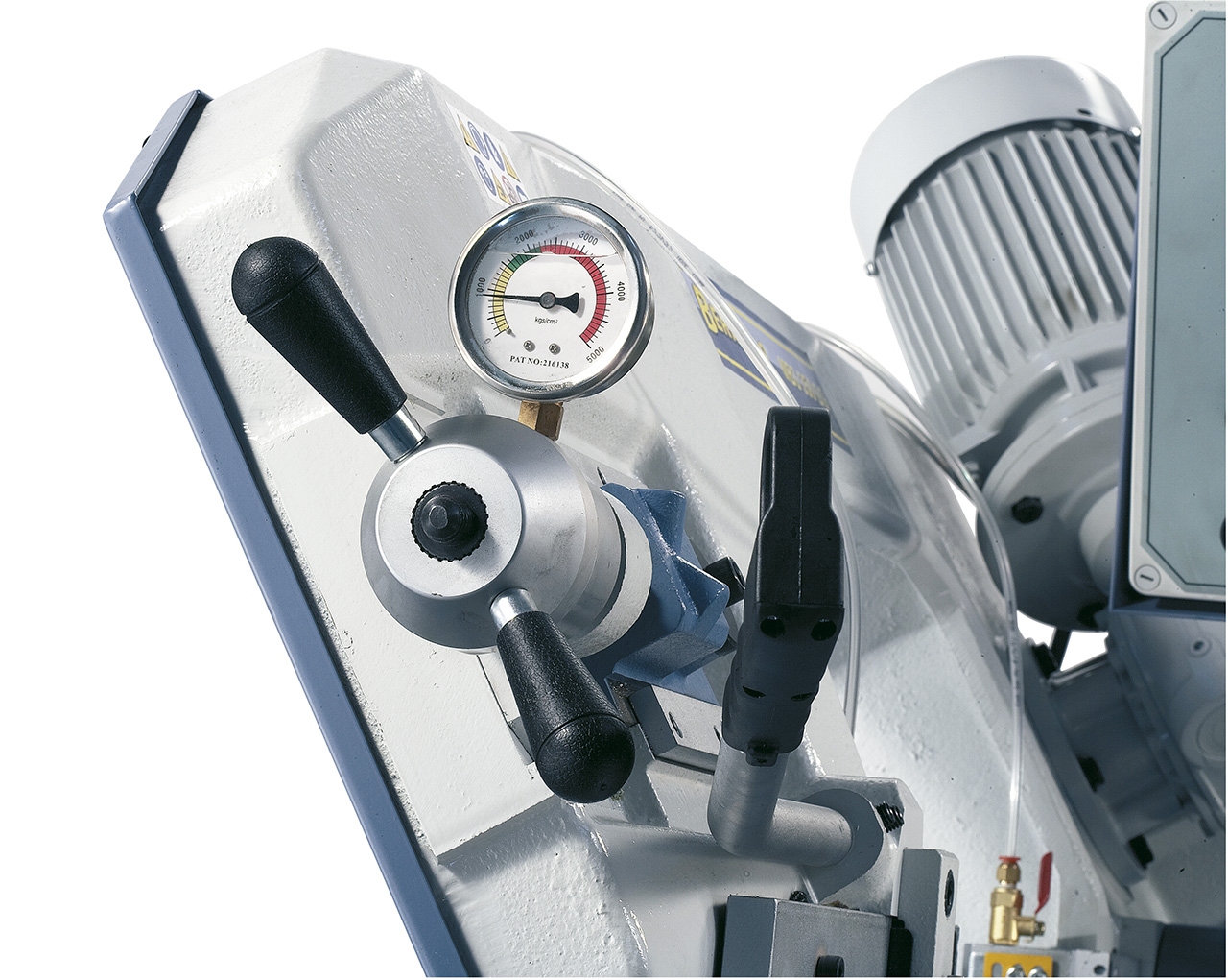 Halbautomatische Doppelgehrungsbandsäge MBS 350 DGA-V / 400 V