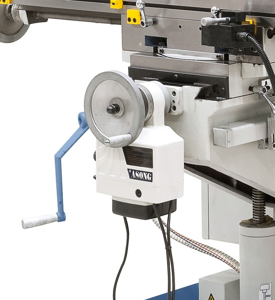 Universalfräsmaschine UWF 80 E Vario inkl. 3-Achs-Digitalanzeige ES-12 H und y-Vorschub