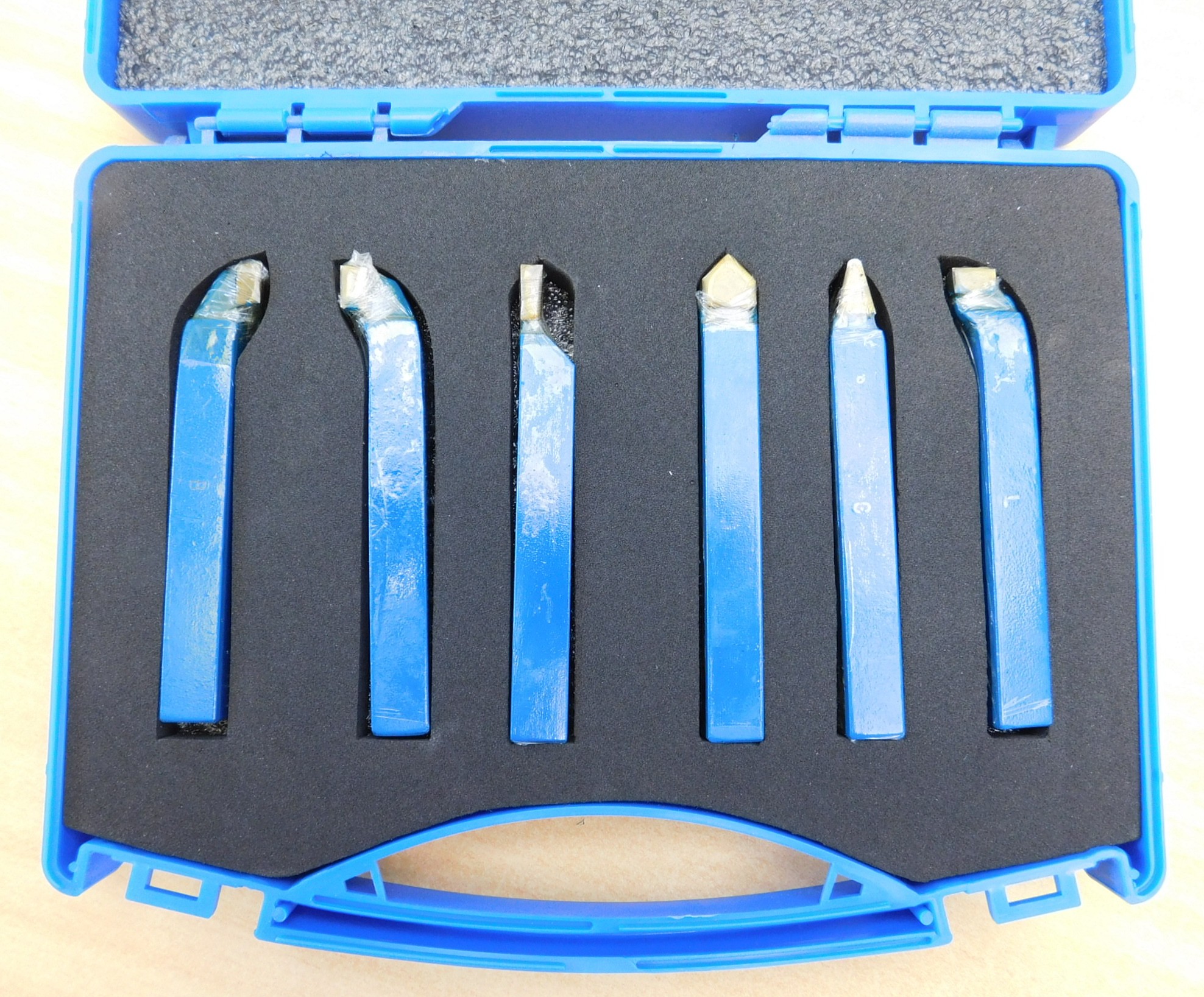 HSS-Drehmeisselsatz, 12 mm, 6-tlg.