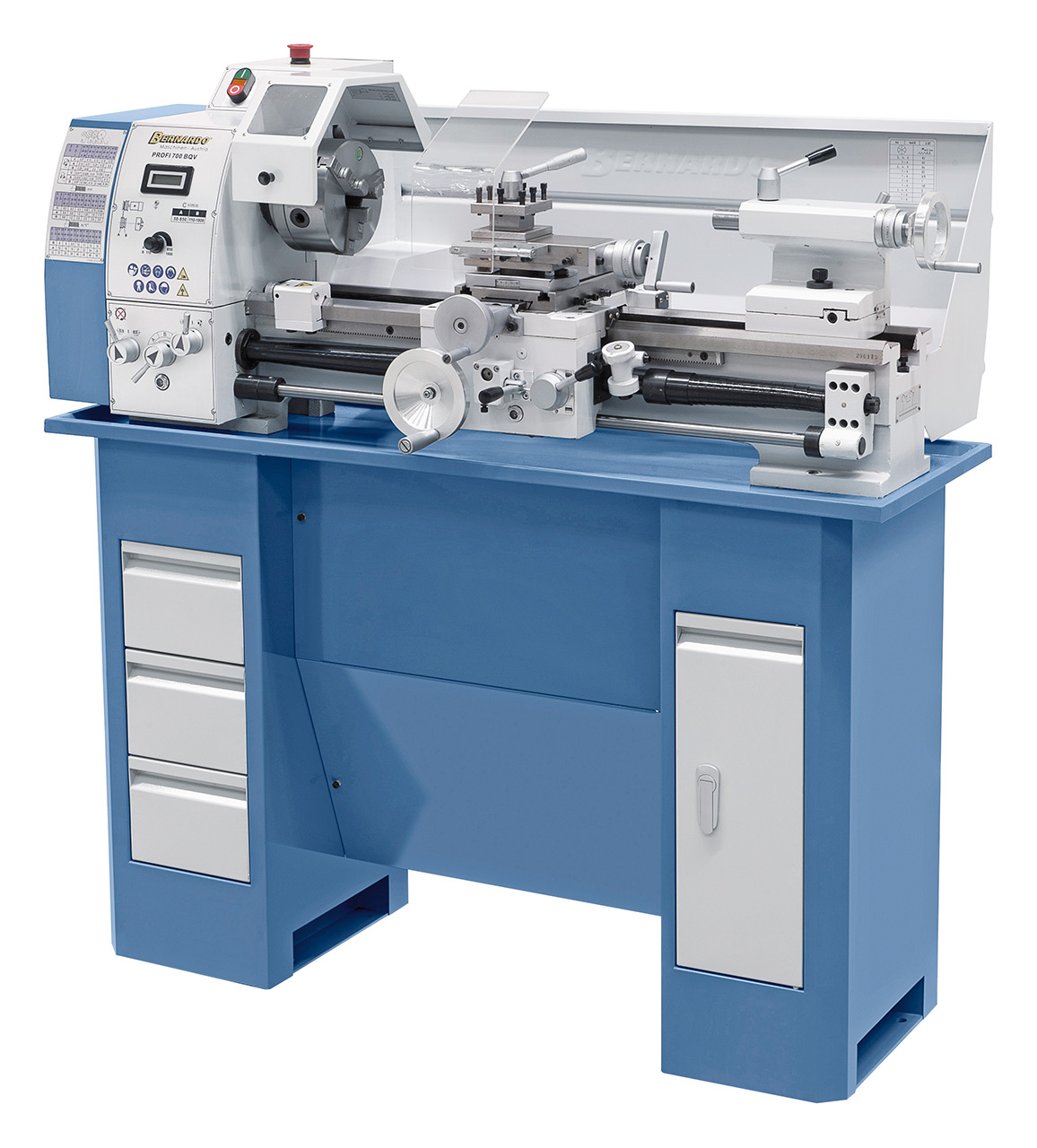 Leit- und Zugspindeldrehmaschine Profi 700 BQV / 230 V
