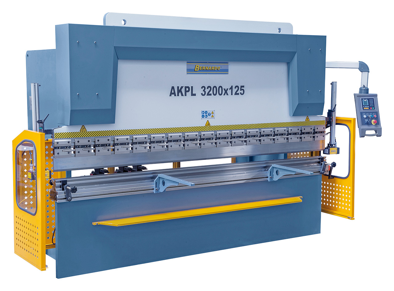 Hydraulische Abkantpresse AKPL 3200 x 125 mit manueller Bombiereinrichtung *