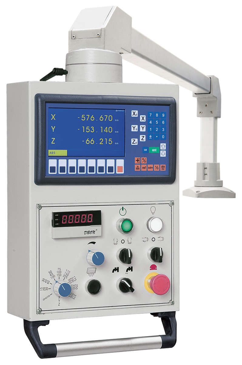 Universalfräsmaschine UWF 150 V Servo inkl. 3-Achs-Digitalanzeige ES-12 H *