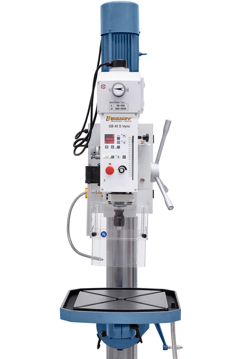 Getriebe-Säulenbohrmaschine GB 40 S Vario *