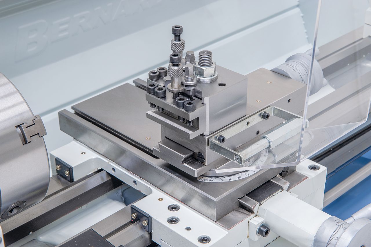 Leit- und Zugspindeldrehmaschine Profi 750 Vario / 230 V inkl. 2-Achs Digitalanzeige ES-12 V