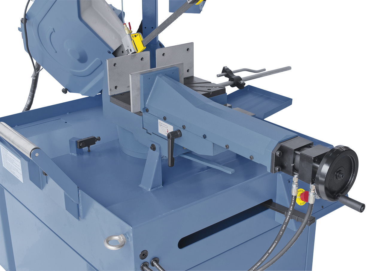 Halbautomatische Doppelgehrungsbandsäge MBS 350 DGA-V / 400 V