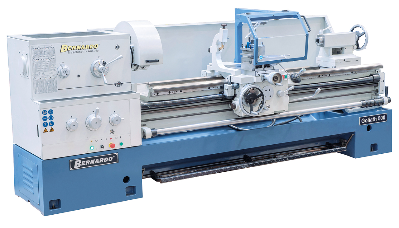 Produktionsdrehmaschine Goliath 500 x 1500 inkl. 3-Achs-Digitalanzeige *