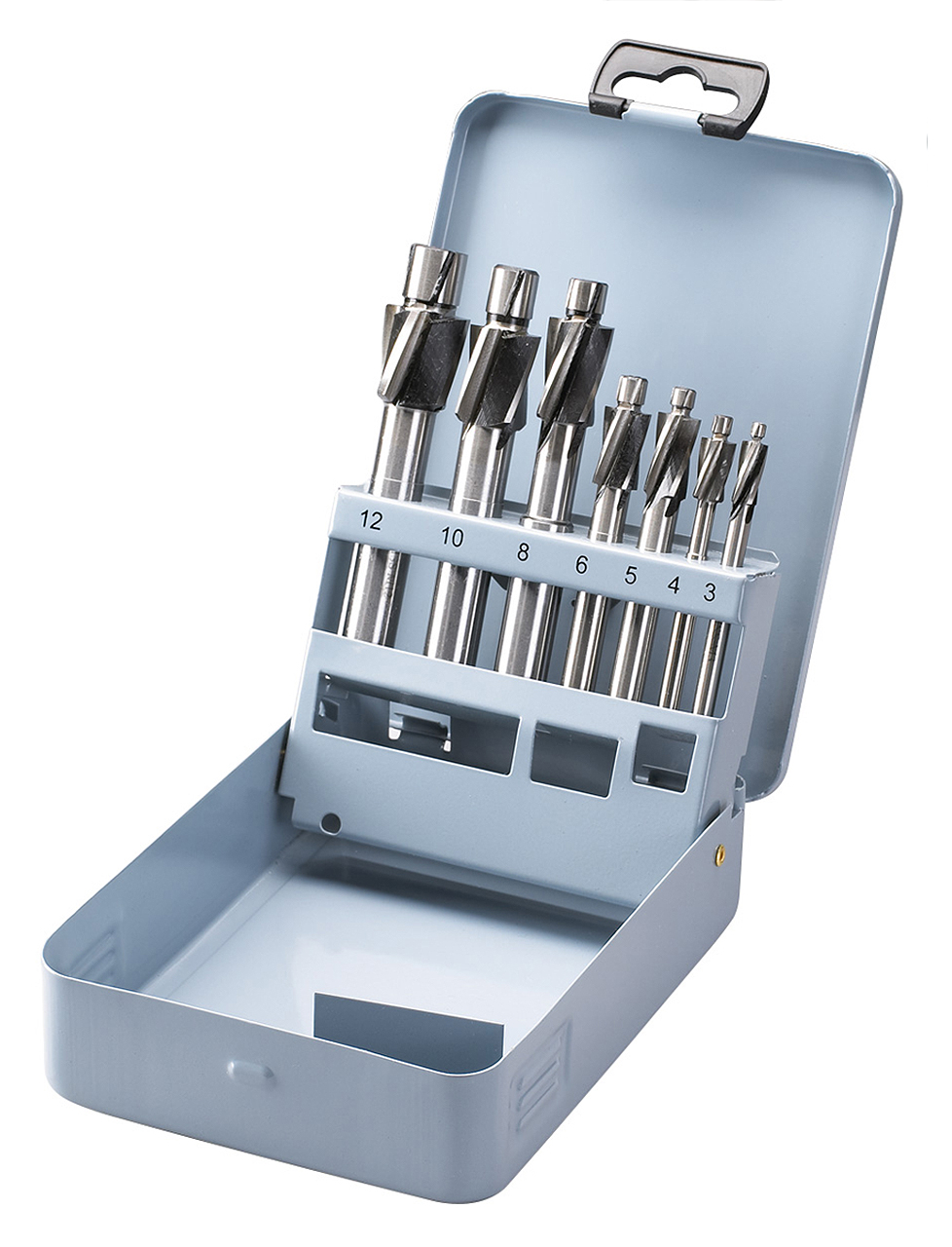 Flachsenker DIN 373, 7-tlg., M 3 - M 12