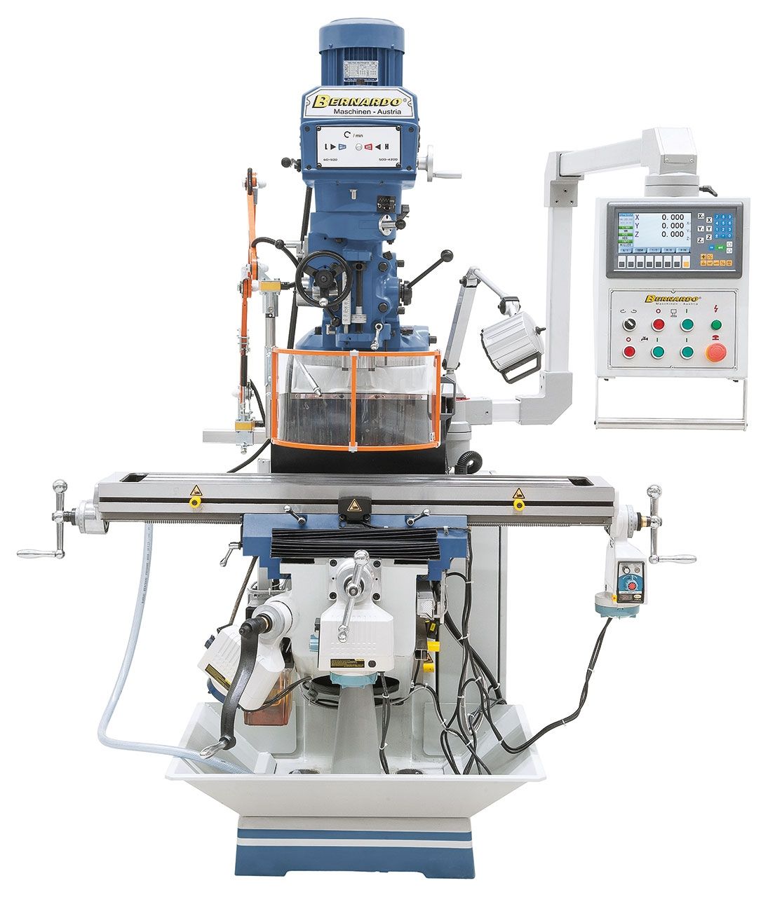 Mehrzweckfräsmaschine MFM 230 Super inkl. 3-Achs-Digitalanzeige montiert *