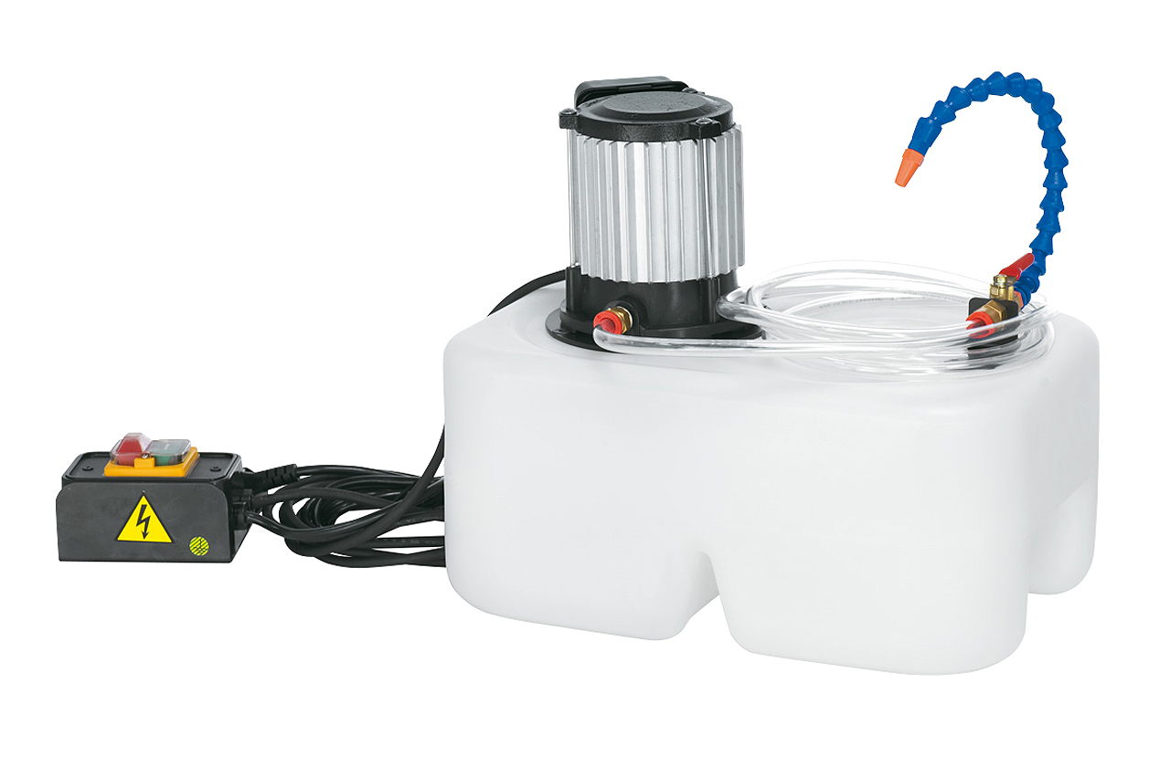 Universal-Kühlmitteleinrichtung mit Plastikbehälter 10 Liter - 400 V