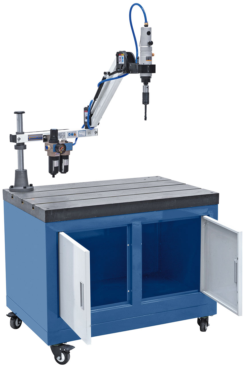 Pneumatische Gewindeschneidmaschine TM 16 P / R 1000