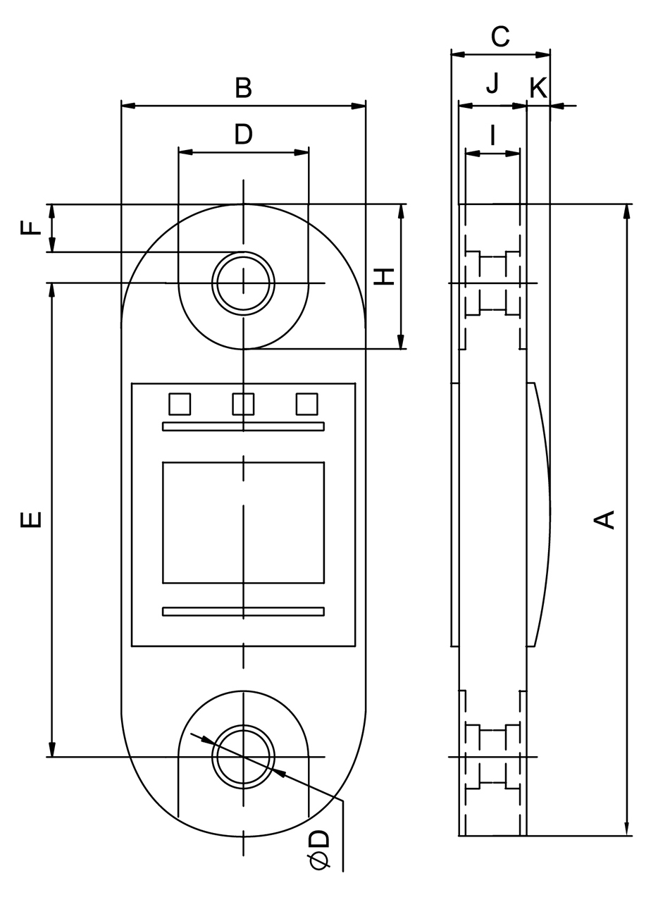Kranwaage mit LCD-Display ID 3200