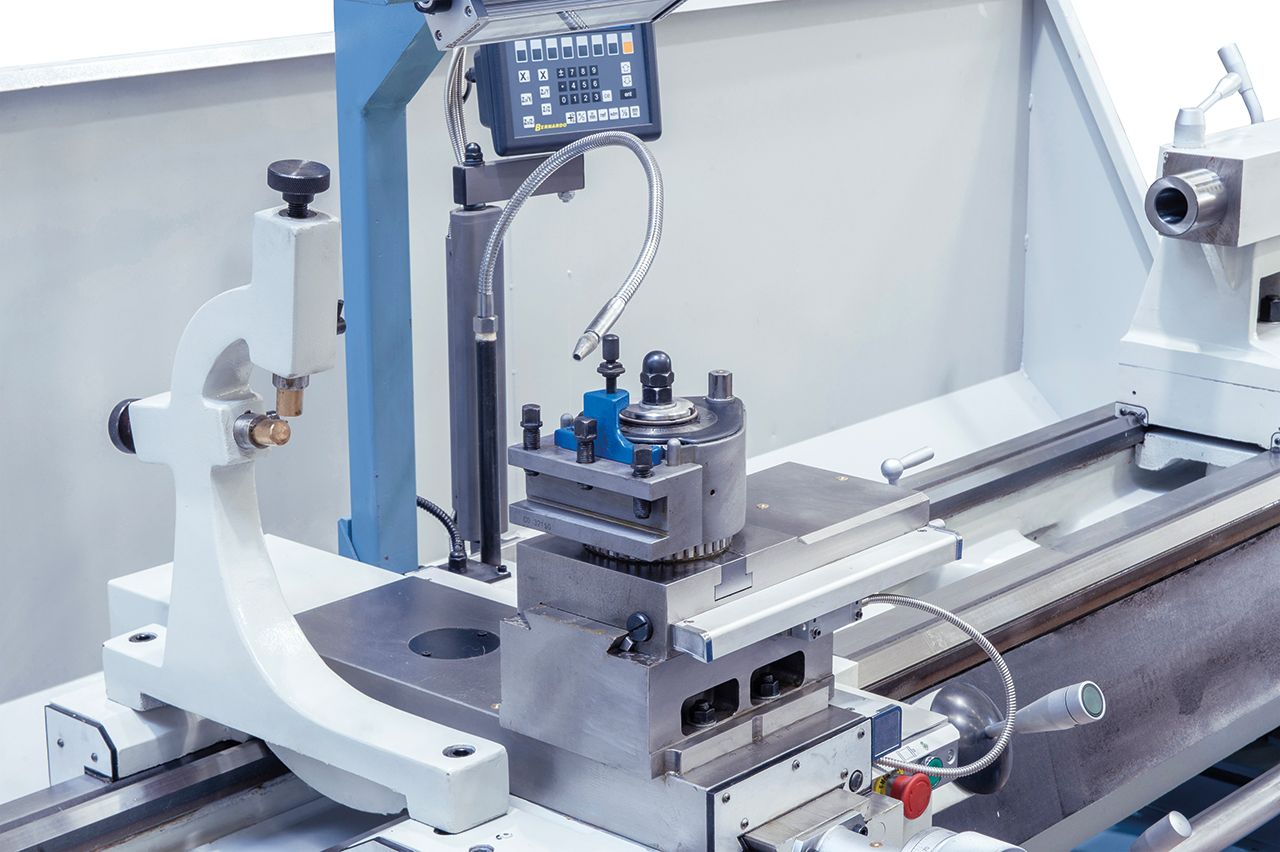 Produktionsdrehmaschine Goliath 660 x 3000 inkl. 3-Achs-Digitalanzeige *